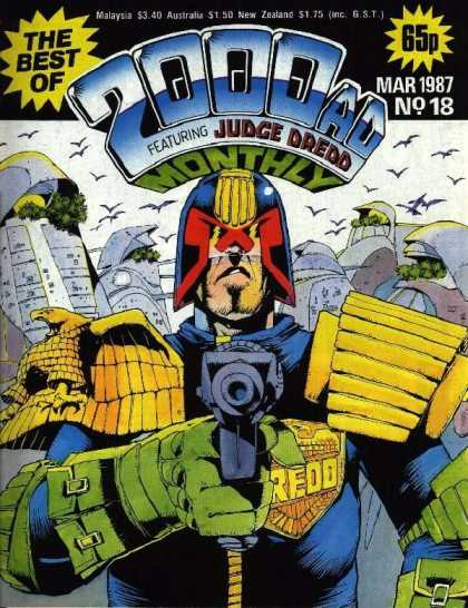 Best of 2000 AD 18 - Military Hero - Eagle - Gun - Militant - Soldier