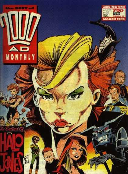 Best of 2000 AD 42 - Halo Jones - Act Ii - Dolphin - Eyeshadow - Orange