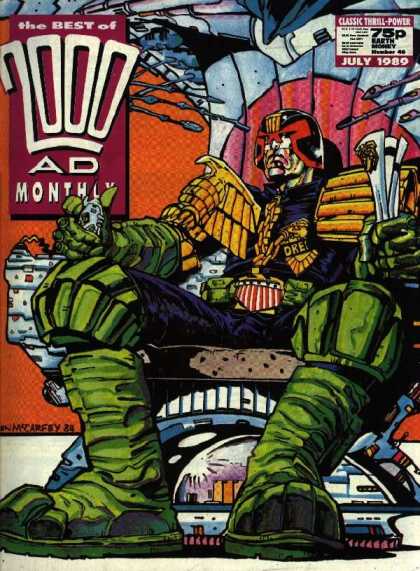 Best of 2000 AD 46 - Dre - Classic Thrill - Power - July 1989 - Monthly