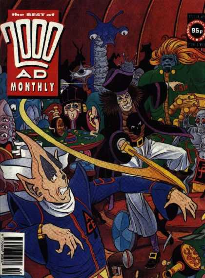 Best of 2000 AD 89 - Pirate - Poker - Aliens - Sword - 95p