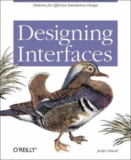 Bestsellers (2006) - Designing Interfaces by Jenifer Tidwell