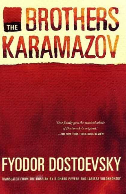 Bestsellers (2006) - The Brothers Karamazov by Fyodor Dostoyevsky