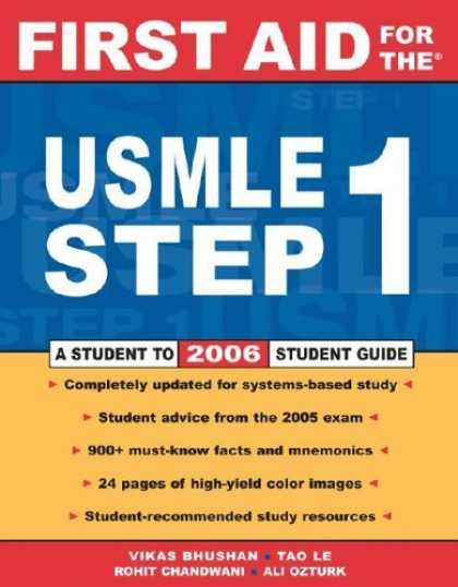 Bestsellers (2006) - First Aid for the USMLE Step 1: 2006 (First Aid for the Usmle Step 1) by Vikas B