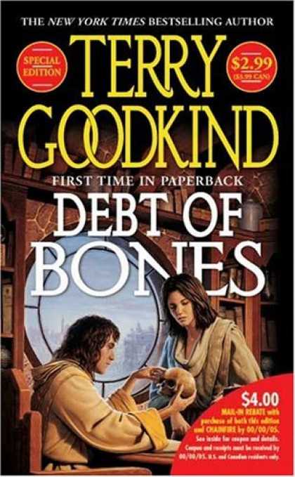 Bestsellers (2006) - Debt of Bones (Sword of Truth Prequel Novel) by Terry Goodkind
