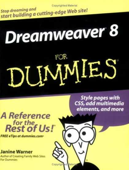 Bestsellers (2006) - Dreamweaver 8 For Dummies (For Dummies (Computer/Tech)) by Janine Warner