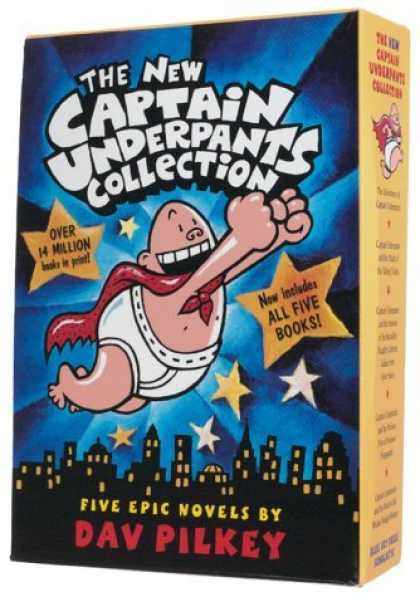 Bestsellers (2006) - The New Captain Underpants Collection: Box Set (Books 1-5) by