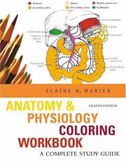 Bestsellers (2007) - Anatomy & Physiology Coloring Workbook: A Complete Study Guide (8th Edition) by