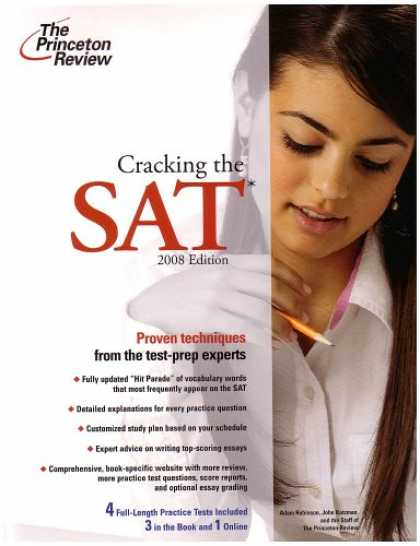 Bestsellers (2007) - Cracking the SAT, 2008 Edition (College Test Prep) by Princeton Review
