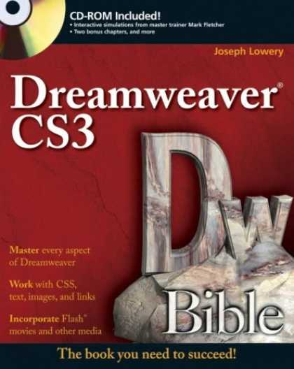 Bestsellers (2007) - Dreamweaver CS3 Bible by Joseph W. Lowery