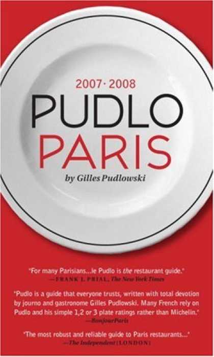 Bestsellers (2007) - Pudlo Paris 2007-2008: A Restaurant Guide (Pudlo Paris) by Gilles Pudlowski