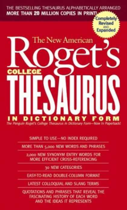 Bestsellers (2007) - New American Roget's College Thesaurus in Dictionary Form (Revised & Updated) (S