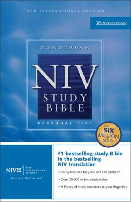 Bestsellers (2007) - Zondervan NIV Study Bible, Personal Size