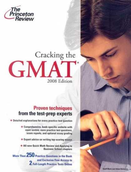 Bestsellers (2007) - Cracking the GMAT, 2008 Edition (Graduate Test Prep) by Princeton Review