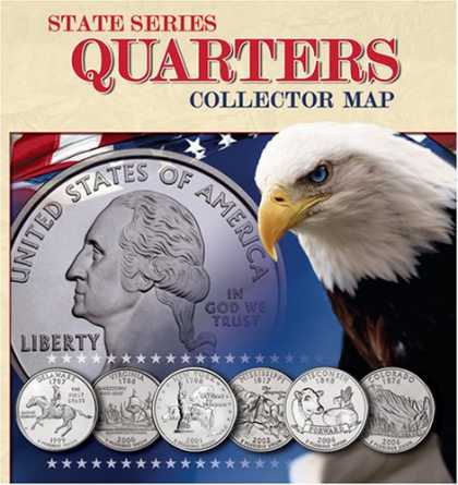 Bestsellers (2008) - State Series Quarters Collector Map