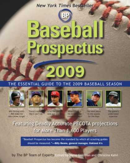 Bestsellers (2008) - Baseball Prospectus 2009: The Essential Guide to the 2009 Baseball Season