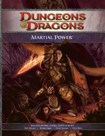 Bestsellers (2008) - Martial Power: A 4th Edition D&D Supplement (D&D Rules Expansion) by Wizards RPG