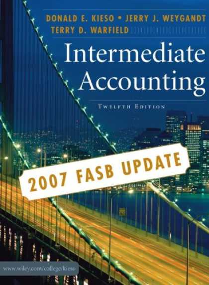 Bestsellers (2008) - Intermediate Accounting, Update by Donald E. Kieso
