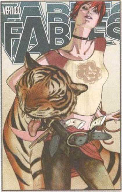 Bestselling Comics (2006) - Fables Vol. 2: Animal Farm by Bill Willingham - Vertigo - Tiger - Fables - Redhead - Woman