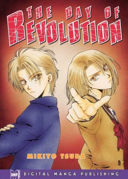 Bestselling Comics (2006) - The Day Of Revolution Volume 1 (Day of Revolution) by Mikiyo Tsuda - Mikiyo Tsura - Digital Magna Publishing - Pointing - Schoolgirl Outfit - Blonde