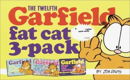Bestselling Comics (2006) - The Twelfth Garfield Fat Cat 3-Pack (Garfield Fat Cat Three Pack) by Jim Davis - Cat - Fat - Orange - Eyes - Smile