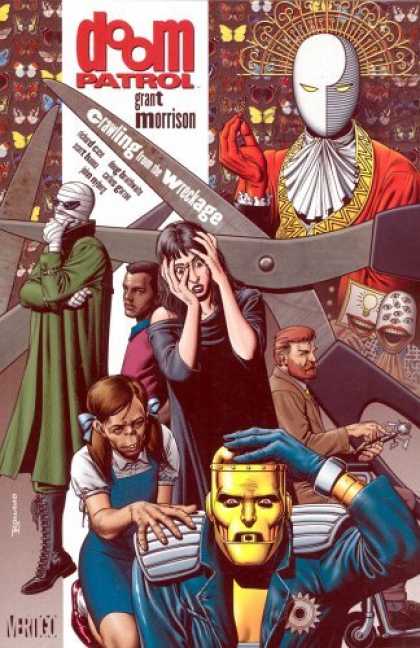 Bestselling Comics (2006) - Doom Patrol: Crawling From the Wreckage by Grant Morrison - Grant Morrison - Crawling From The Wreckage - Vertigo - Hedge Clippers - Butterflies