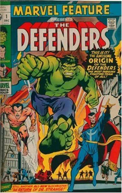 Bestselling Comics (2006) - Essential Defenders, Vol. 1 (Marvel Essentials) by Stan Lee - Origin Of The Defenders - Most Fabulous Fighting Team Of All - Hulk - Capes - Return Of Dr Strange
