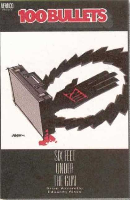 Bestselling Comics (2006) - 100 Bullets Vol. 6: Six Feet Under the Gun by Brian Azzarello - Xiii - Vertigo - Six Feet Under The Gun - Briefcase - Blood