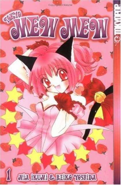 Bestselling Comics (2006) - Tokyo Mew-Mew, Book 1/ Mew Mew to the Rescue by Mia Ikumi - Mia Ikumi - Reiko Yoshida - Pink Hair - Red Strawberries - Red Glove
