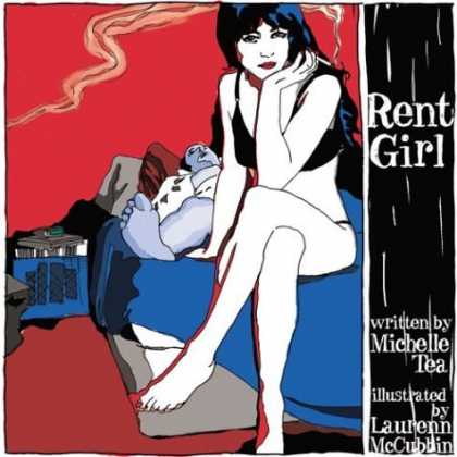 Bestselling Comics (2006) - Rent Girl by Michelle Tea - Rent Girl - Michelle Tea - Laurenn Mccubbin - Couch - Cigarrette