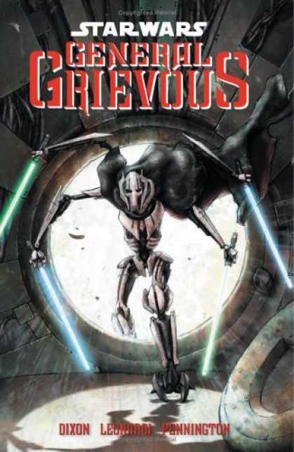 Bestselling Comics (2006) - Star Wars: General Grievous (Star Wars (Dark Horse)) by Chuck Dixon - Starwars - General Grievous - Light Saber - Dixon - Pennington