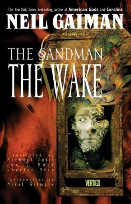 Bestselling Comics (2006) - The Sandman Vol. 10: The Wake by Neil Gaiman - The Sandman - The Wake - Neil Gaiman - Vertigo Comics - Peacock Feathers