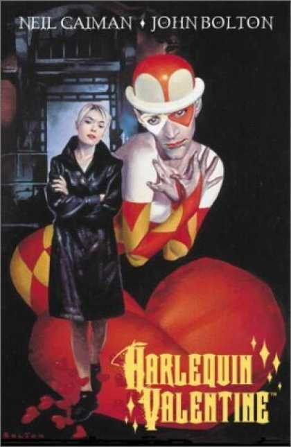 Bestselling Comics (2006) - Harlequin Valentine by Neil Gaiman - Makeup - Hat - John Bolton - Mime - Posing