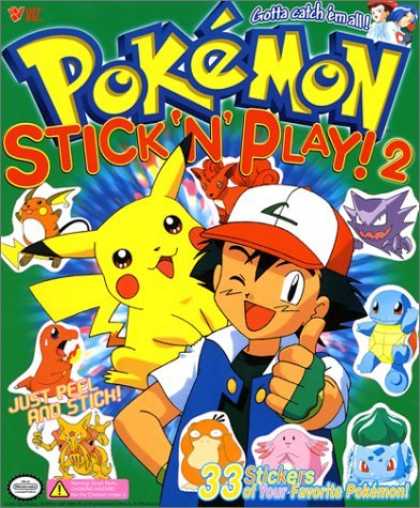 Bestselling Comics (2006) - Pokemon Stick 'n Play Book 2 by VIZ Media