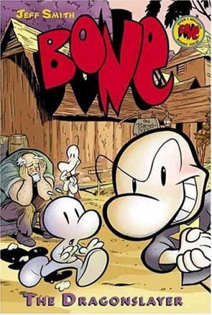 Bestselling Comics (2006) - Bone Volume 4: The Dragonslayer by Jeff Smith - Most Exciting Comics - The Best Of The Best - Jeff Smith - A Must Have - Characters Like The 3 Stooges