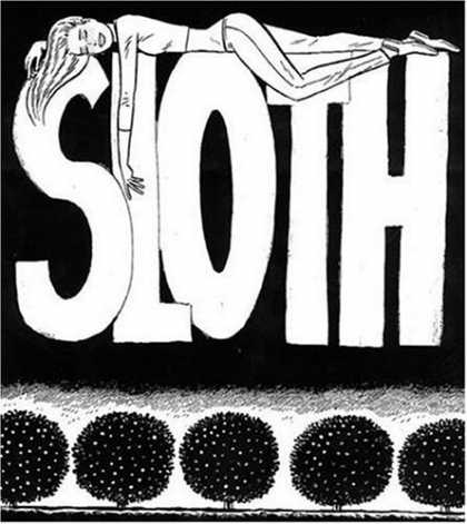 Bestselling Comics (2006) - Sloth by Gilbert Hernandez - Sloth - Sleeping Woman - Trees - 7 Deadly Sins - Tall Letters