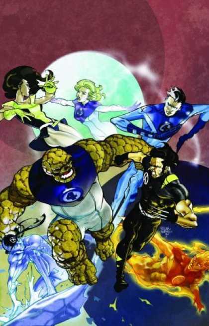 Bestselling Comics (2006) - Ultimate X-Men/Fantastic Four TPB (Ultimate X-Men) by Mike Carey - Fanastic Four - Silver Surfer - Wolverine - Thing - Marvel