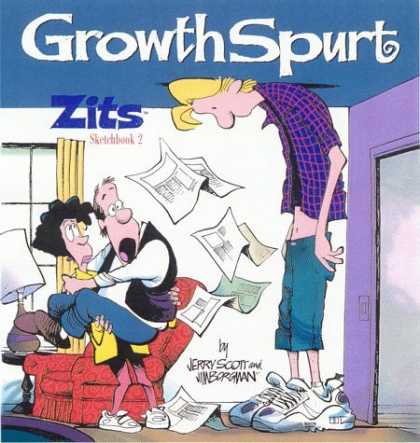 Bestselling Comics (2006) - Growth Spurt: Zits Sketchbook 2 (Scott, Jerry, Zits Collection Sketchbook, #2.)