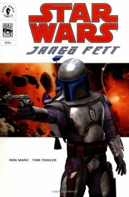 Bestselling Comics (2006) - Star Wars: Jango Fett by Ron Marz - Dark Horse Comics - Star Wars - Jango Fett - Laser Gun - Metors