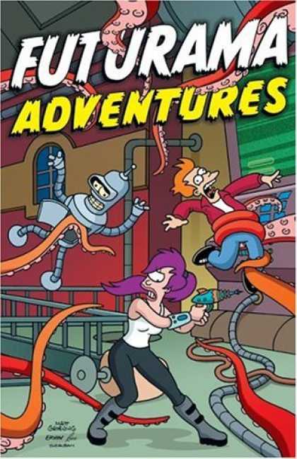 Bestselling Comics (2006) - Futurama Adventures by Matt Groening - Octopus - Silver Robot - Cyclops - Futurama Adventures - Matt Groening