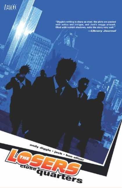 Bestselling Comics (2006) - The Losers (Vol. 4): Close Quarters by Andy Diggle - Vertigo - Buildings - City - People - Loser Close Quarters