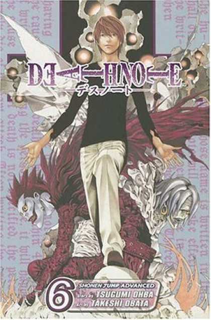 Bestselling Comics (2006) - Death Note, Volume 6 (Death Note (Graphic Novels)) by Tsugumi Ohba - Death Note - Young Man - Shinigami - Tsugumi Ohba - Takeshi Obata