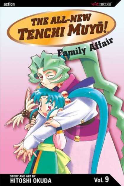 Bestselling Comics (2006) - The All-New tenchi Muyo!, Volume 9 (Tenchi Muyo!) by Hitoshi Okuda - One Women - One Girl - Hair - Ring - Fingers
