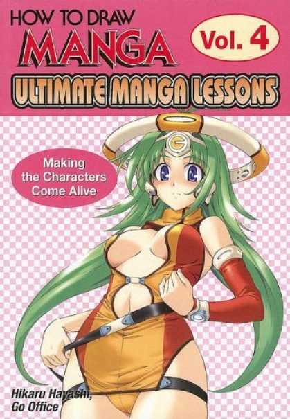 Bestselling Comics (2006) - How To Draw Manga: Ultimate Manga Lessons Volume 4 (How to Draw Manga) - How To Draw Manga - Making The Characters Come Alive - Hikaru Hayashi - Go Office - Manga Girl