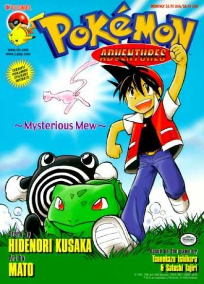 Bestselling Comics (2006) - Pokemon Adventures, Volume 1: Mysterious Mew (Pokemon Adventures) by Hidenori Ku - Hidenori Kusaka - Mato - Mysterious Mew - Pokemon - Adventures