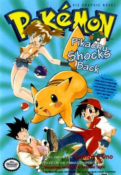 Bestselling Comics (2006) - Pokemon Graphic Novel, Volume 2: Pikachu Shocks Back (Viz Graphic Novel) - Pika Pika - Anime - Manga - Japanese - Children