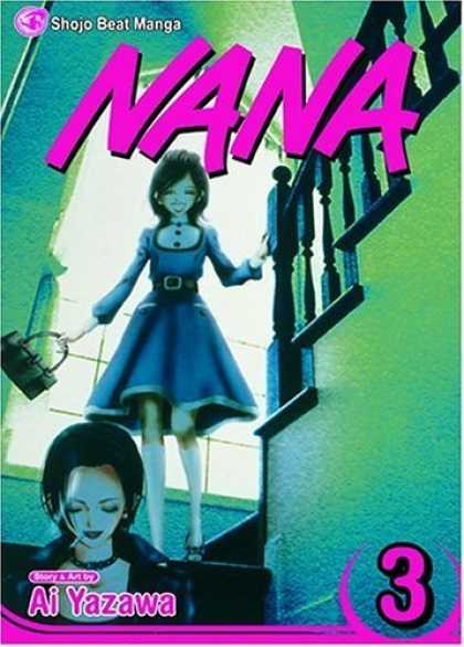 Bestselling Comics (2006) - Nana, Volume 3 (Nana) by Ai Yazawa - Nana - Staircase - Ai Yazawa - Purse - Girl