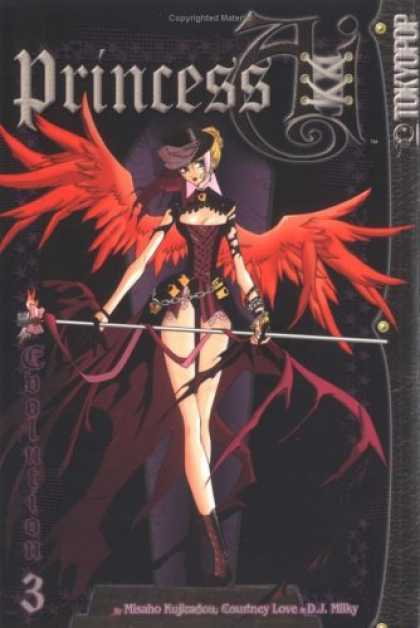 Bestselling Comics (2006) - Princess Ai 3: Evolution (Princess AI) - Ai - Red Wings - Top Hat - Female - Chains