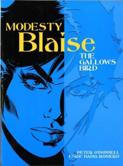 Bestselling Comics (2006) - Modesty Blaise: The Gallows Bird (Modesty Blaise (Graphic Novels)) by Peter O'Do - Glaring Eyes - Sexy Woman - Angry - Positive Image - Negative Image
