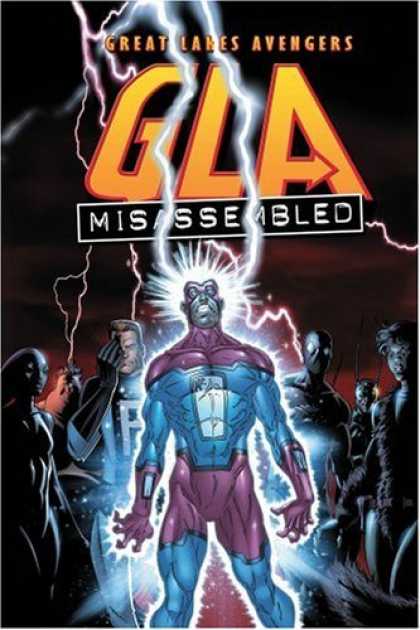 Bestselling Comics (2006) - G.L.A. Vol. 1: Misassembled (Great Lakes Avengers) by Dan Slott - Electric - Hero - Villans - Action - Fighting