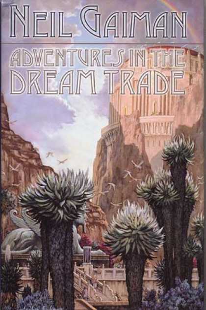 Bestselling Comics (2006) - Adventures in the Dream Trade (Boskone Books) by Neil Gaiman - Neil Gaiman - Rainbow - Trees - Birds - Valley